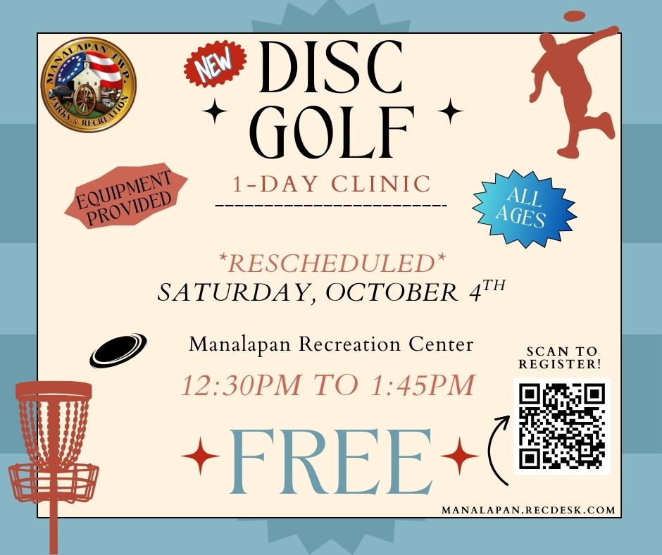 Join our Disc Golf Clinic and learn the fundamentals of this exciting sport! Whether you’re a complete beginner or looking to refine your technique, our experienced instructor will guide you through the basics of throwing, putting, and navigating the course. Open to all ages and equipment is provided.