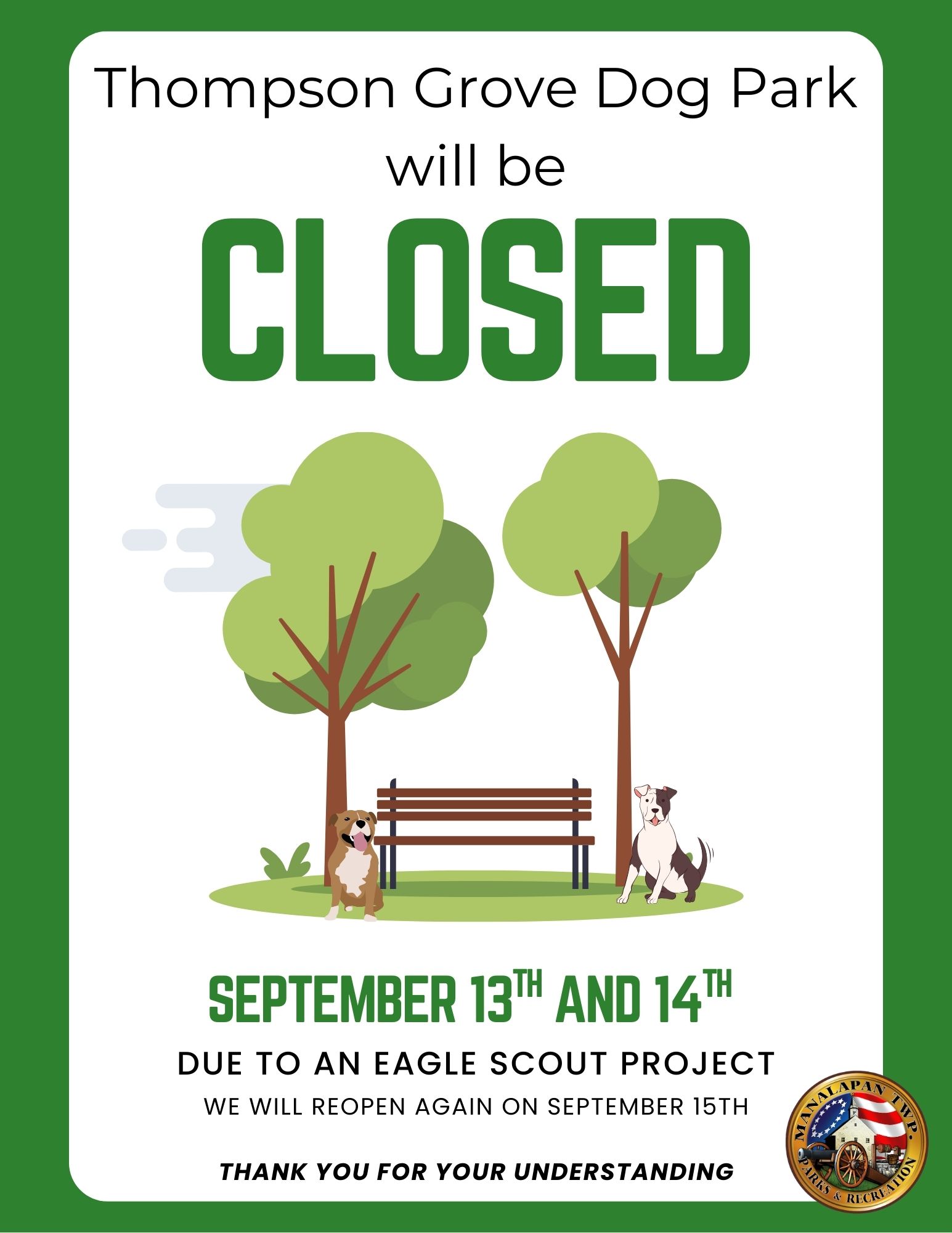Thompson Grove closure