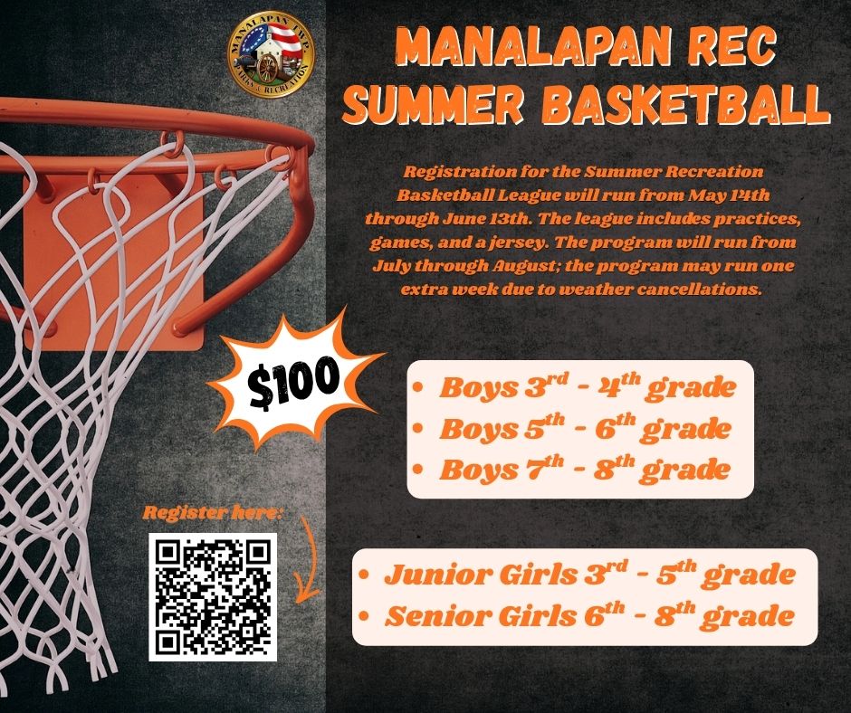 2026 Summer Basketball The Youth Winter Basketball League registration will open on August 13 and close on October 31. Plan your registration to secure your spot!
